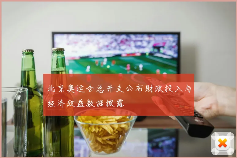 北京奥运会总开支公布财政投入与经济效益数据披露