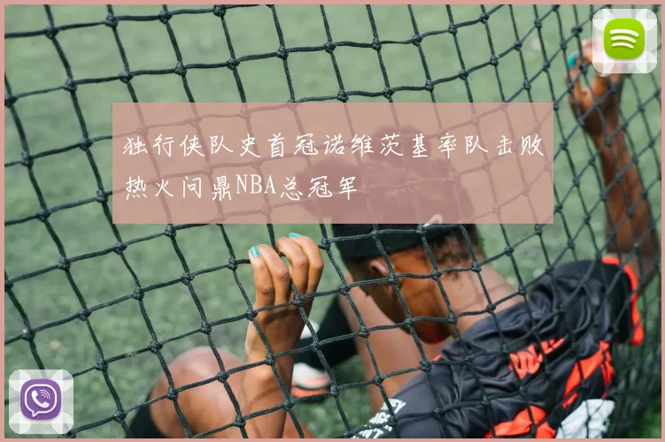 独行侠队史首冠诺维茨基率队击败热火问鼎NBA总冠军